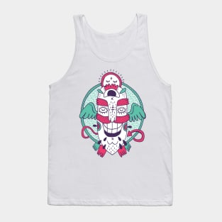 Fun Monster Design Tank Top